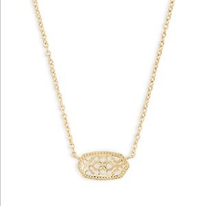Kendra Scott Elisa Gold Pendant Necklace